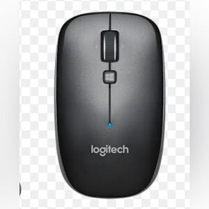 Logitech M557 Bluetooth Mouse.
Connectivity: Features wireless Bluetooth